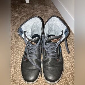 Men's Charcoal Casual Boots